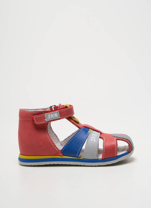 Sandales/Nu pieds rouge BOPY pour garçon