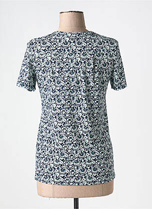 T-shirt stretch manches courtes bleu DIANE LAURY femme