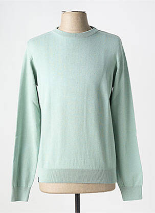 Pull col rond manches longues vert RITCHIE homme
