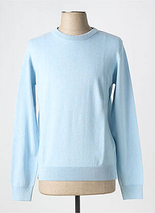 Pull col rond manches longues bleu RITCHIE homme