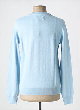Pull col rond manches longues bleu RITCHIE homme