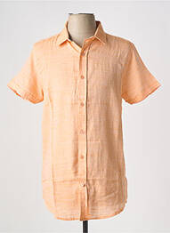 Chemise manches courtes coupe cintrée orange RITCHIE homme