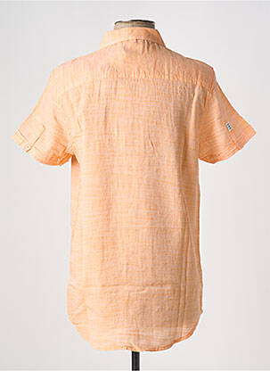 Chemise manches courtes coupe cintrée orange RITCHIE homme