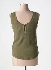 Débardeur vert TEDDY SMITH pour femme seconde vue