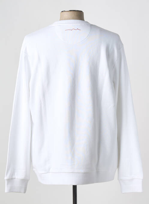 Sweat-shirt blanc TEDDY SMITH pour homme