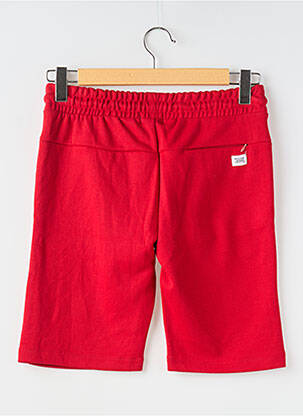 Bermuda taille élastique taille normale rouge RITCHIE homme