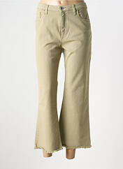 Jeans coupe large vert LCDN pour femme seconde vue