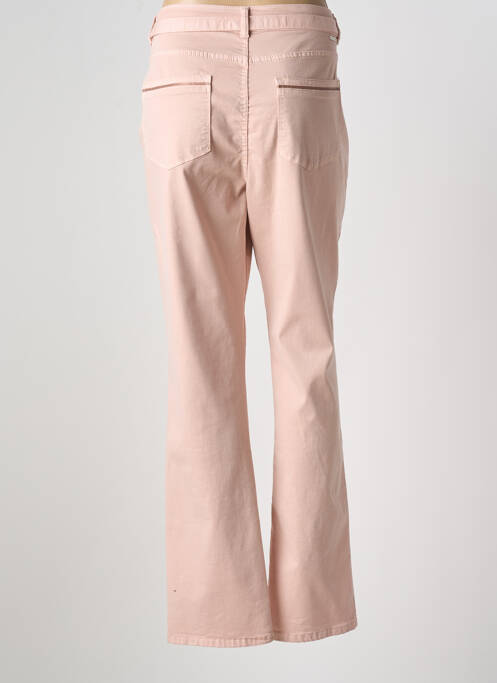 Pantalon droit rose DIANE LAURY pour femme
