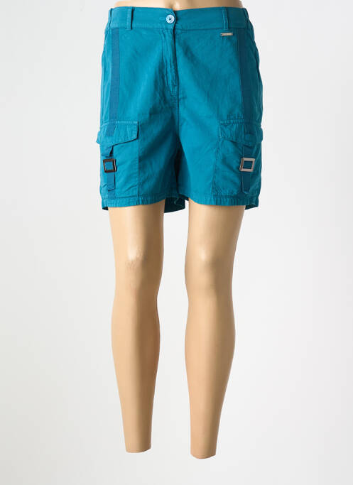 Short bleu AGATHE & LOUISE pour femme