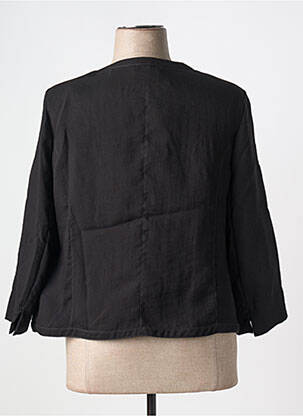 Veste chic poches noir CHRISTINE LAURE femme