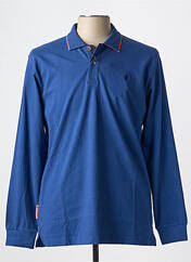 Polo bleu SEA BARRIER pour homme seconde vue