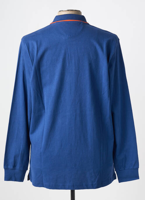 Polo bleu SEA BARRIER homme