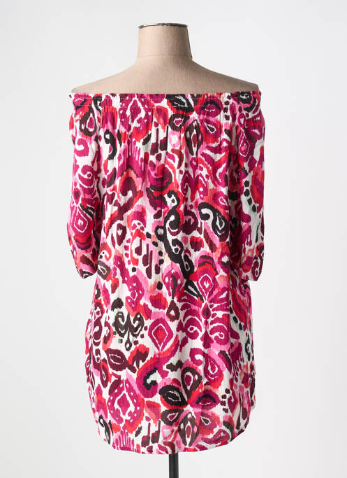 Tunique manches longues rose CECIL pour femme