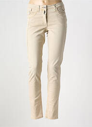Pantalon slim stretch taille normale beige CECIL femme