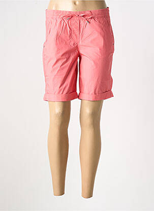 Bermuda taille élastique taille normale orange CECIL femme
