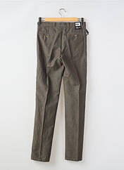 Pantalon slim marron GS CLUB pour homme seconde vue