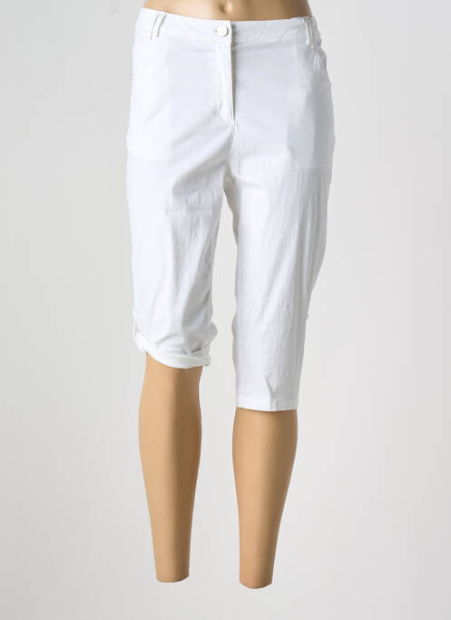 Pantacourt blanc AGATHE & LOUISE femme
