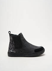 Bottines/Boots noir MOD8 pour fille seconde vue