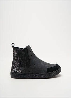 Bottines/Boots noir MOD8 pour fille