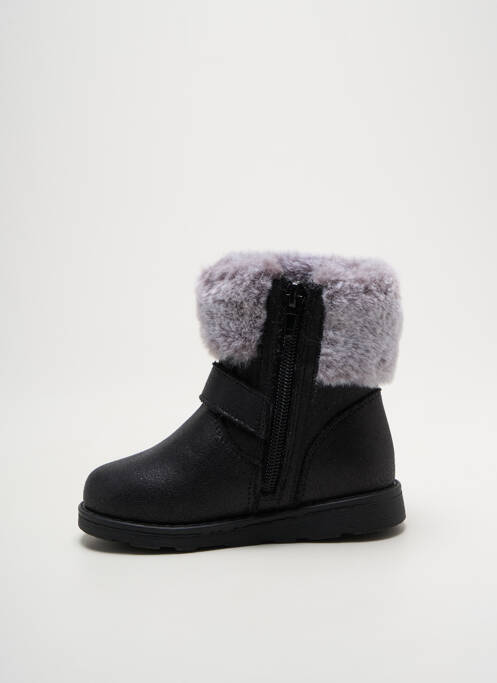 Bottines/Boots noir MOD8 pour fille