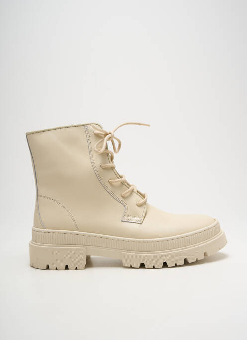 Bottines/Boots beige ORLAND pour femme