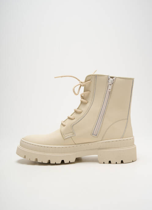Bottines/Boots beige ORLAND pour femme