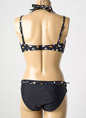 Maillot de bain 2 pièces noir PASTUNETTE pour femme seconde vue
