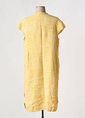 Robe mi-longue jaune OSKA pour femme seconde vue