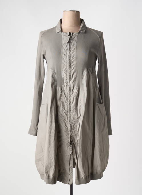 Manteau long gris RUNDHOLZ pour femme