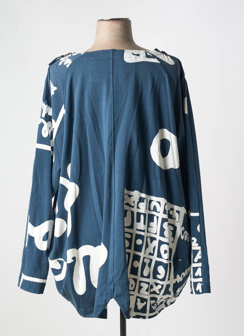 Sweat-shirt bleu BLACK LABEL pour femme