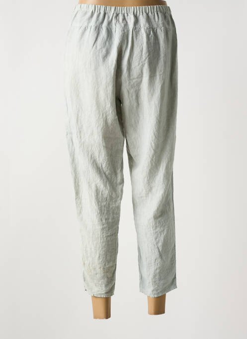 Pantalon 7/8 gris MANUELLE GUIBAL pour femme
