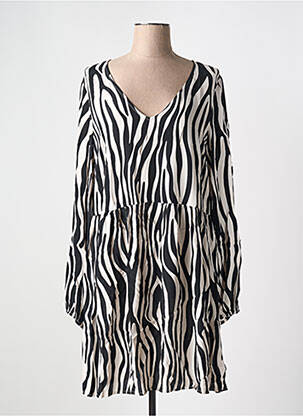 Robe courte manches longues manches longues noir VILA femme