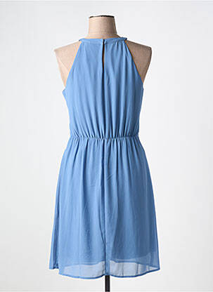 Robe mi-longue sans manche sans manche bleu VILA femme
