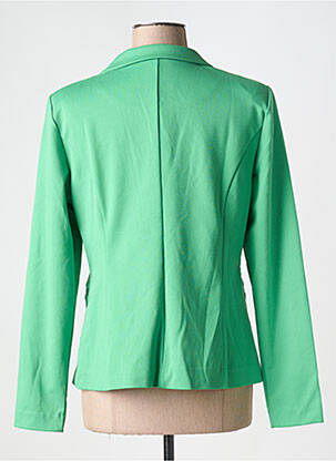 Blazer fausses poches vert ICHI femme