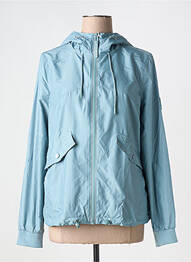 Coupe-vent poches a capuche vert CECIL femme