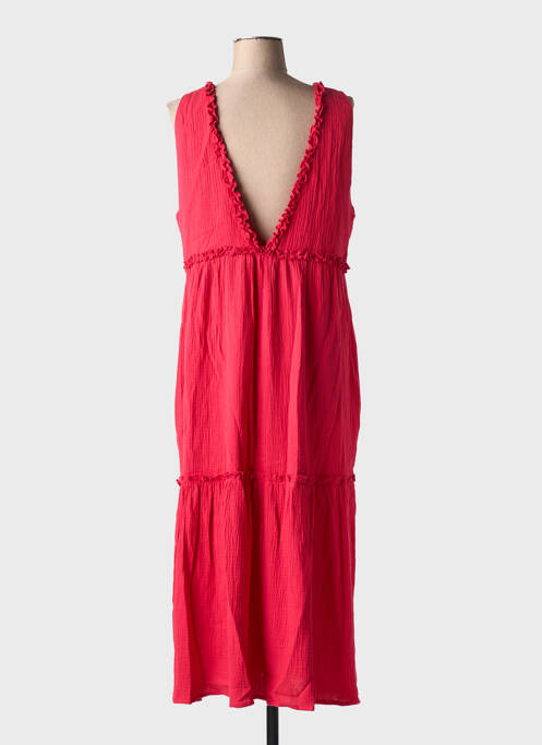 Robe longue rouge LAURE + MAX pour femme