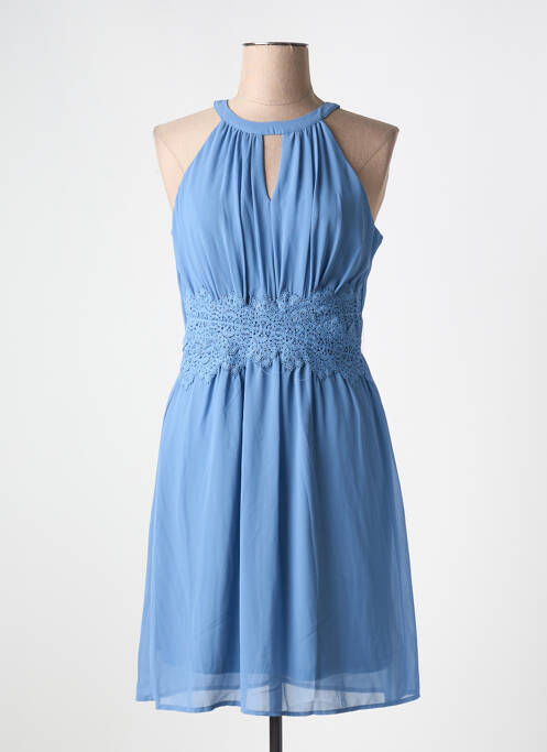 Robe mi-longue bleu VILA pour femme