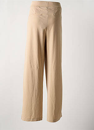 Pantalon large poches taille normale beige YEST femme
