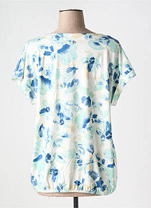 T-shirt col v manches courtes vert YEST femme