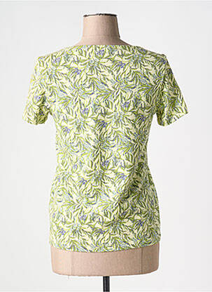 T-shirt imprimé fantaisie manches courtes vert TRANQUILLO femme