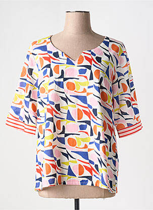 Blouse blanc AGATHE & LOUISE pour femme