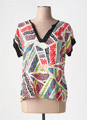 Blouse rouge MALOKA pour femme seconde vue