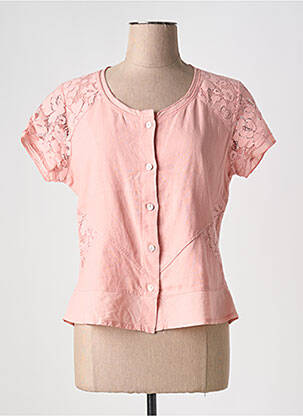 Chemisier rose MALOKA pour femme