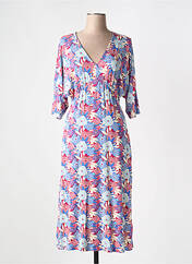 Robe mi-longue bleu TRANQUILLO pour femme seconde vue