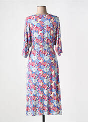 Robe mi-longue bleu TRANQUILLO pour femme seconde vue