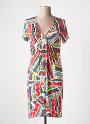 Robe mi-longue rouge MALOKA pour femme seconde vue