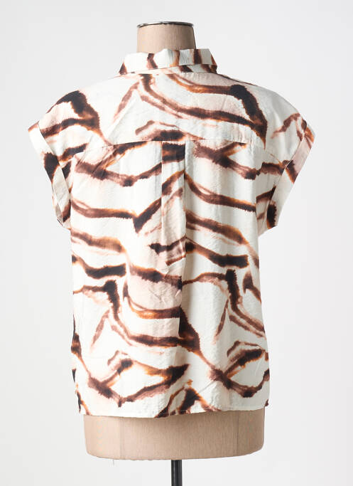 Chemisier beige YEST pour femme