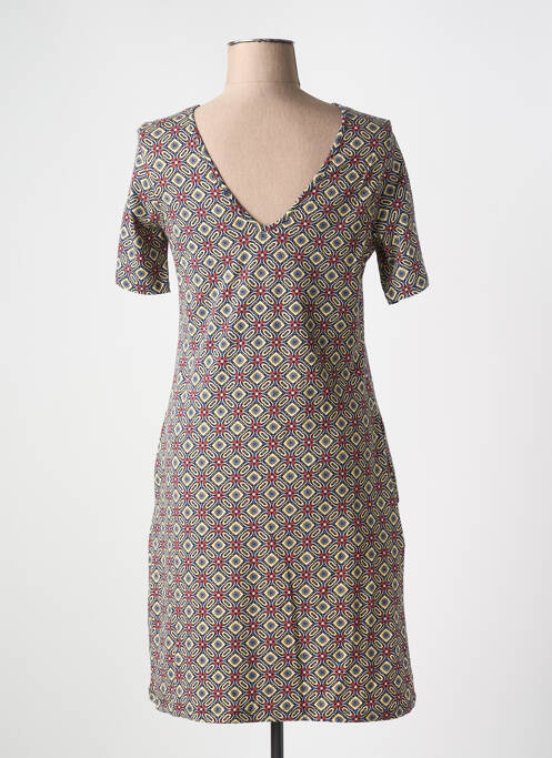 Robe courte beige TRANQUILLO pour femme