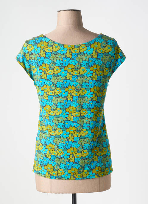 T-shirt bleu LINGAM pour femme