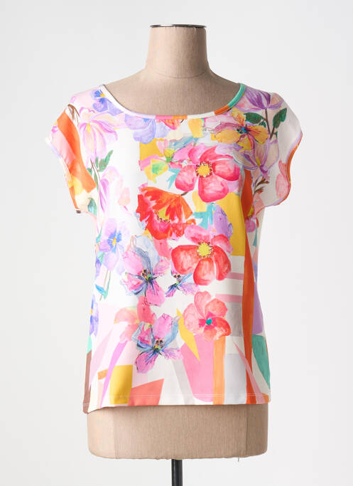 T-shirt orange MALOKA pour femme